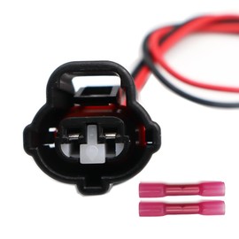 Windshield Washer Pump Connector Pigtail Compatible with Nissan Altima Rogue Juke Maxima 7283-7027 Pigtail Plug