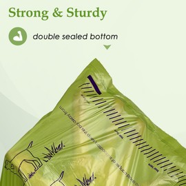 720 Count Lavender Scented 13” x 9”Dog Poop Bags Rolls, Leakproof Strong & Sturdy Waste Bags for Doggie Cat Pet