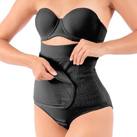 MOTHERFIT Faja Post Parto y Post Cesarea Alta - Faja Postparto Banda Elástica Fajas para Mujer Tela Compresión Calzon Faja Suave Faja Postparto Cesarea Ayuda a Recuperar Fajas Postparto Cesarea