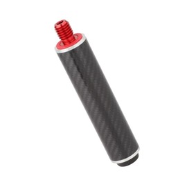 UCCKEYI Carbon Fiber Black Yellow Pool Cue Extension to Fit for Predator, Players, PureX & Lucasi (5 inches)