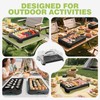 Chilled Portable Serving Tray Platterbox Snack Box with Reusable Ice