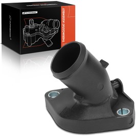 A-Premium Engine Coolant Thermostat Housing Compatible with Select Nissan Models - Versa 2012-2019, Versa Note 2014-2019, Micra 2015-2019,Replace# 130483HC0A