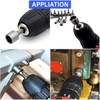 Set of 14 Magnets Hexagonal Socket, 6-19 mm Socket Wrench,
