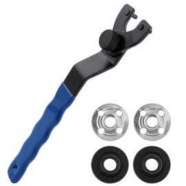 Angle Grinder Wrench,Adjustable Angle Grinder Socket Wrench with Nuts,High Hardness Grinder Spanner Wrench,Compact Grinder Wrench Tool for Angle Grinder,Bench Grinder,Circular Saw
