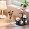 YQUQAQN Frosted Acrylic Table Display Stand for Figure Small Display