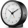 ZEON Round Analogue Alarm Clock with Light and Snooze Function,
