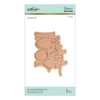 Spellbinders Glimmer Hot Foil Plate-Faux Script Thinking of You, Multi-Colour,