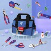 WORKPRO 9-Piece Kids Real Hand Tool Set Blue Junior Tool