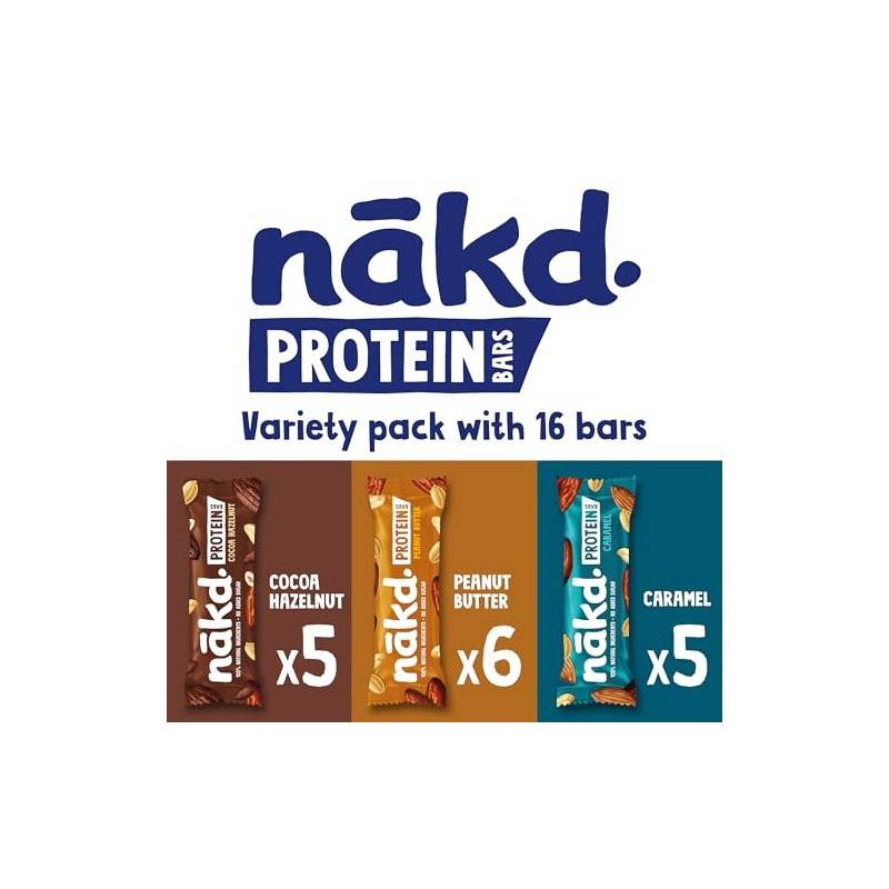 Nkd. Protein Pack Multisabores Barritas de Protena 7g de Protena