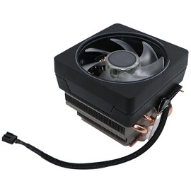 CPU Wraith Cooler Prism Aluminum Heat Sink Copper Core Base 4-Pin PWM 95mm Fan Pre-Applied Thermal Paste Compatible with AMD Socket AM5 AM4 AM3 AM2 Ryzen 1700X 1800X 2700X 3700X 4700X 5700X Fan
