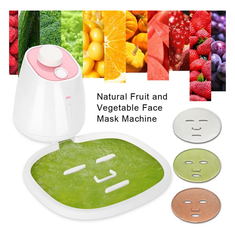 Máquina Máscara Colágeno Frutas