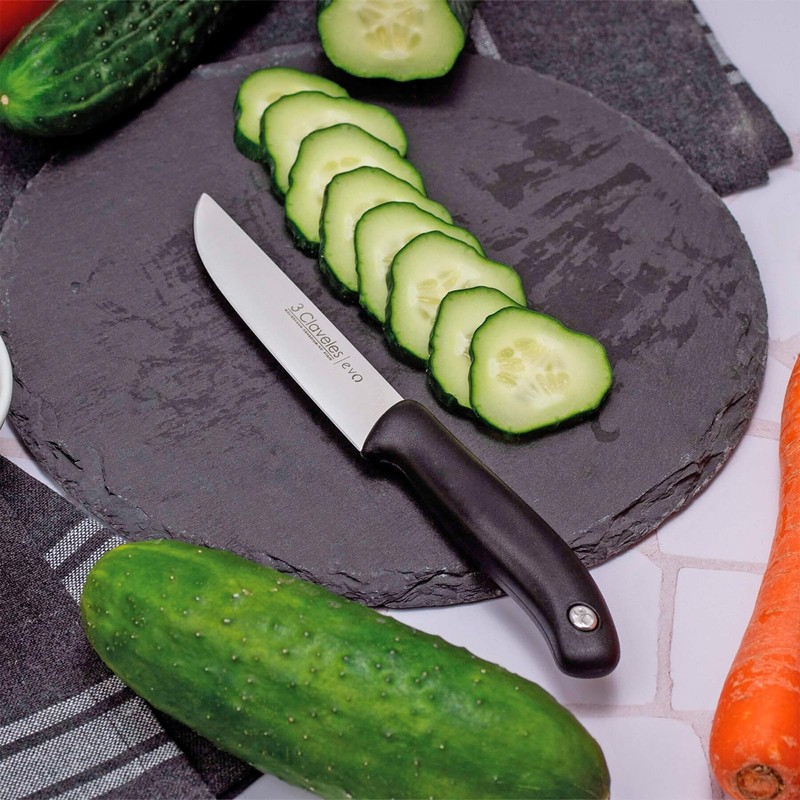 3 CLAVELES CUCHILLO COCINA Evo PL. 13,5 cm - 5,5"