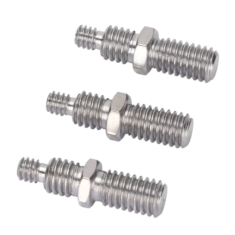ASHATA Tripod Screw, 3pcs 3/8 to 1/4 Convert Tripod Screw