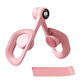 Pakalife Pilates Reformer,at Home Workout &Fitness Equipment,Thigh Master Thigh Exerciser&Booty Trainer for Women,Leg Press Machine for Inner Thigh,Pelvic Floor Exercise Devices (Pink)