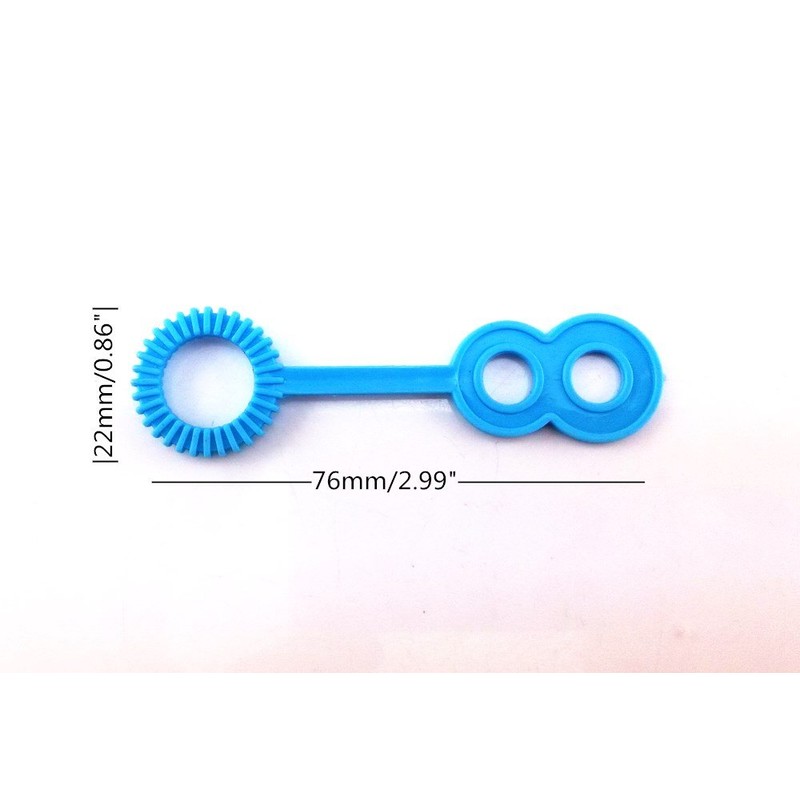 Honbay 50pcs Blue Bubble Wands
