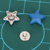 50 Sets Star Shape Rivet Screw Anti‑Rust Clothes Decoration Accessories