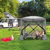 COBIZI 6x6 Pop up Gazebo Tent, Ez up Waterproof Screen
