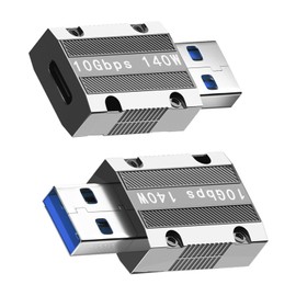 IYUANEPRO USB Adapter - High-Speed USB C to USB 3.0 Adapter 2Pack, 10Gbps Transmission, Fast Charging