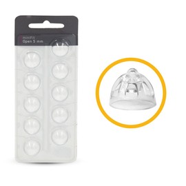 Hearing360 MiniFit Open Domes Hearing Aid Domes Compatible with Oticon Device (5mm)