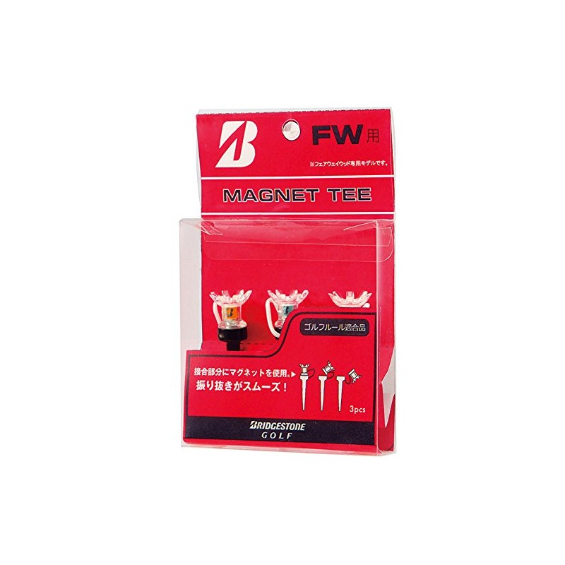 BRIDGESTONE(ブリヂストン) ゴルフ ティー マグネットティー フェアウェイウッド専用ティー 62mm GAGMTF