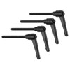 sourcing map 4Pcs M6 x 60mm Adjustable Knobs Handle Male