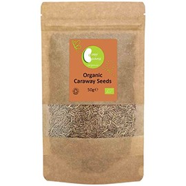 Organic Caraway Seeds - Certified Organic - by Busy Beans Organic (50g)