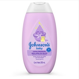 JOHNSON'S Crema Corporal Para Bebé Antes de Dormir 200 ml