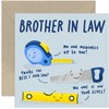 Old English Co. No One Measures Up To You Card for Brother-in-law - Special Birthday Card for Brother in Law - Fun Birthday Greeting Card for Him Men - Fun DIY Tools Pun Card | Blank Inside
