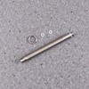 Healifty Titanium Toothpick Metal Fruit Fork Tooth Pick Integrated Tooth
