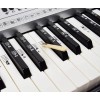 QMG Piano and Keyboard Full Set Stickers for White and
