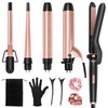 Ufree 5 in 1 Curling Iron with Interchangeable Ceramic Barrels