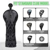 Golf Club Head covers Hybrid Utility Rescue with Interchangeable Number