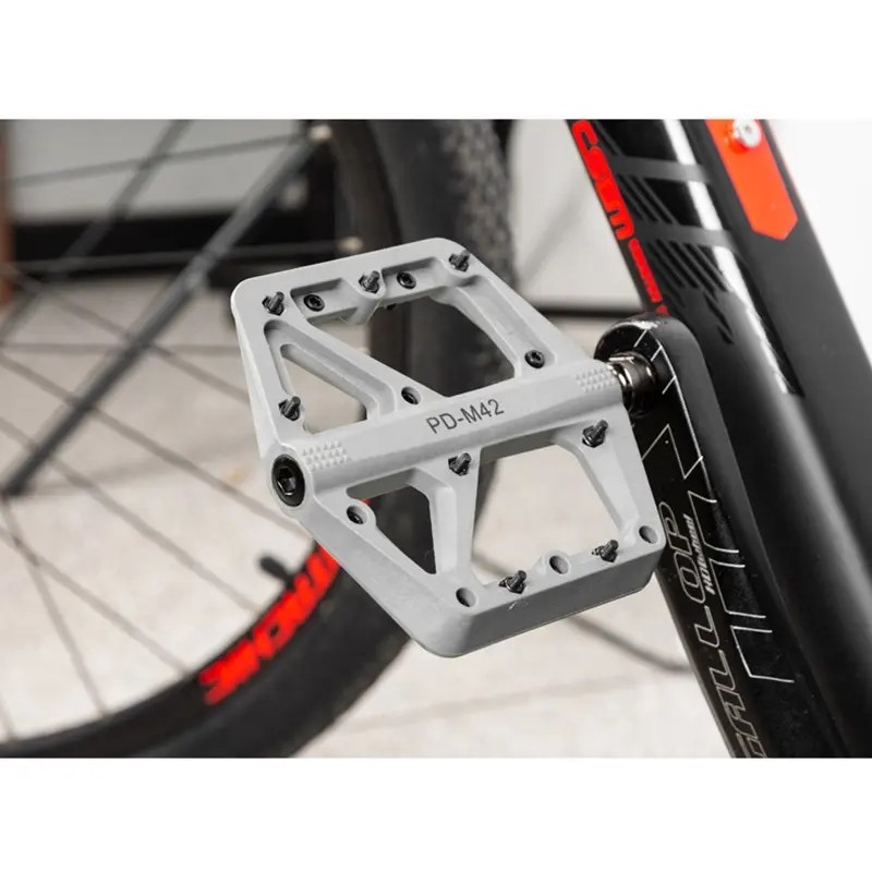 Pedal De Bicicleta Mtb Sellado Du Nylon Super Large M42