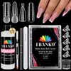 EBANKU Poly Gel Nail Forms - Dual Forms for Builder