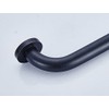 9-Inch Grab Bar for Hotel/Motel/Home Shower Safety, Solid Brass, Oil