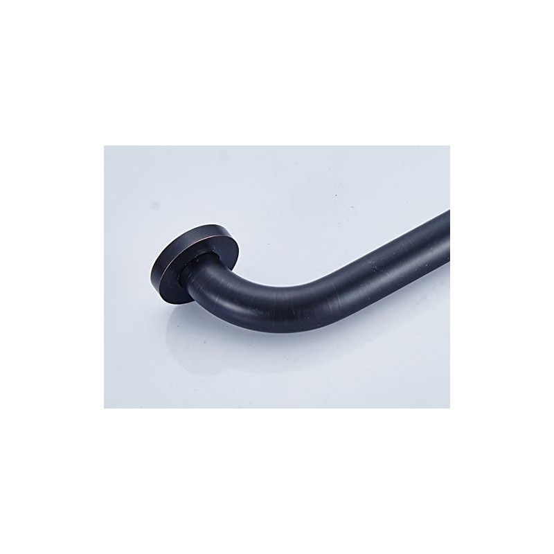 9-Inch Grab Bar for Hotel/Motel/Home Shower Safety, Solid Brass, Oil