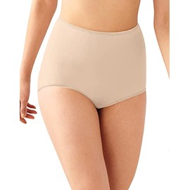 Bali Womens Skimp Skamp Brief Sizes 12-14, 11, Mocha