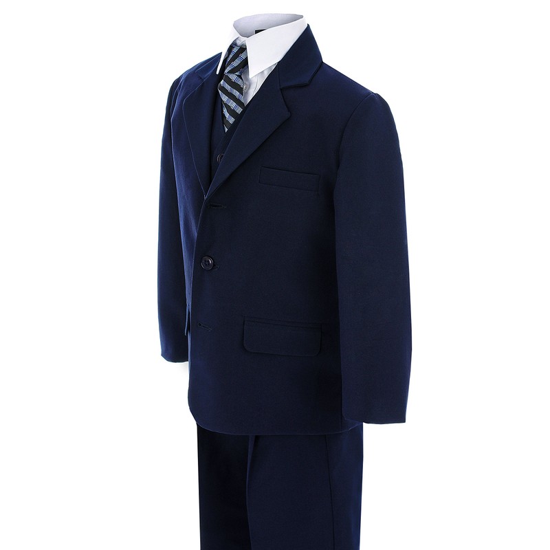 Gino Boys G230 Navy Blue Suit Set from Baby to