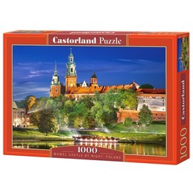 Castorland Wawel Castle by Night, Poland Puzzle (1000 Piece)