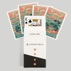 Monterey, California, Fluid Linework, Crab (52 Playing Cards, Poker Size