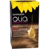 Garnier Olia 6.3 Caramel Brown Permanent Hair Colour without Ammonia,
