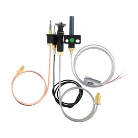 Hicello 69L17 Pilot Assembly Kit Replacement for Lennox Elite, Merit, Serefina, Superior & Astria Fireplaces Natural Gas (NG) Replacement Includes Thermocouple, Thermopile, Pilot Tube & Bracket