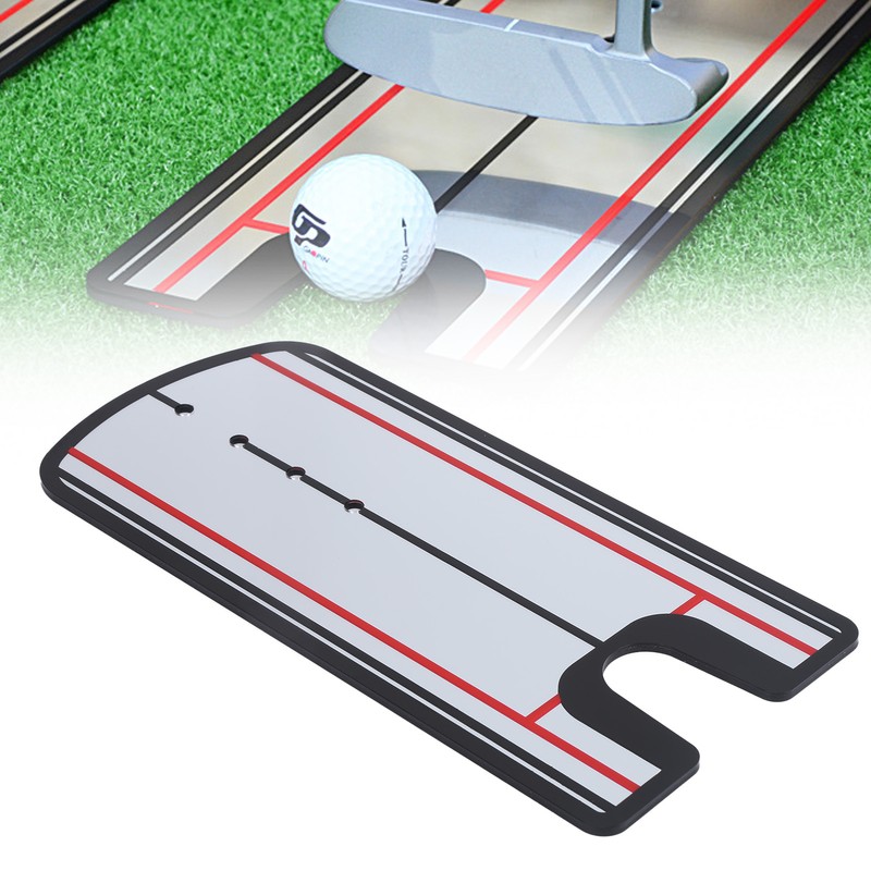 Golf Swing Straight Practice Mirror Portable Golf Putting Mirror Alignment