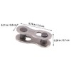 Kisangel 2sets 10 Speed Bike Chain Missing Link Stainless Steel