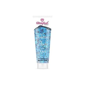 Holographic Glitter Gel for Face and Body - Cosmetic Glitter for Hair - 12ml - Ocean Paradise