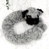 The Magic Toy Shop Novelty Draught Excluder Cushion - Grey