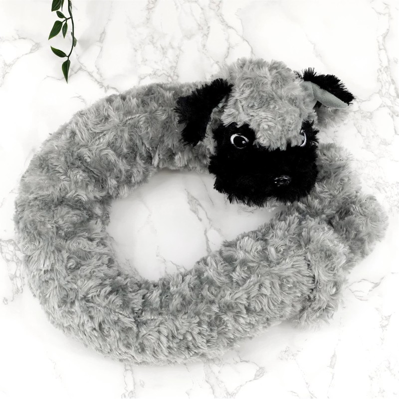 The Magic Toy Shop Novelty Draught Excluder Cushion - Grey