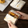 MXY Sandwich Wrapping Papers Greaseproof Hamburger Wraps Food Tray Liner