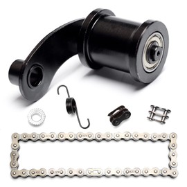 Chain Tensioner Roller With Spring 420 Chain 42L Link Master Link for Powersports CT200U Trail CT200U-EX Mini Bike for Massimo MB200 196cc 6.5HP for Hensim Baja Heat Warrior MB165