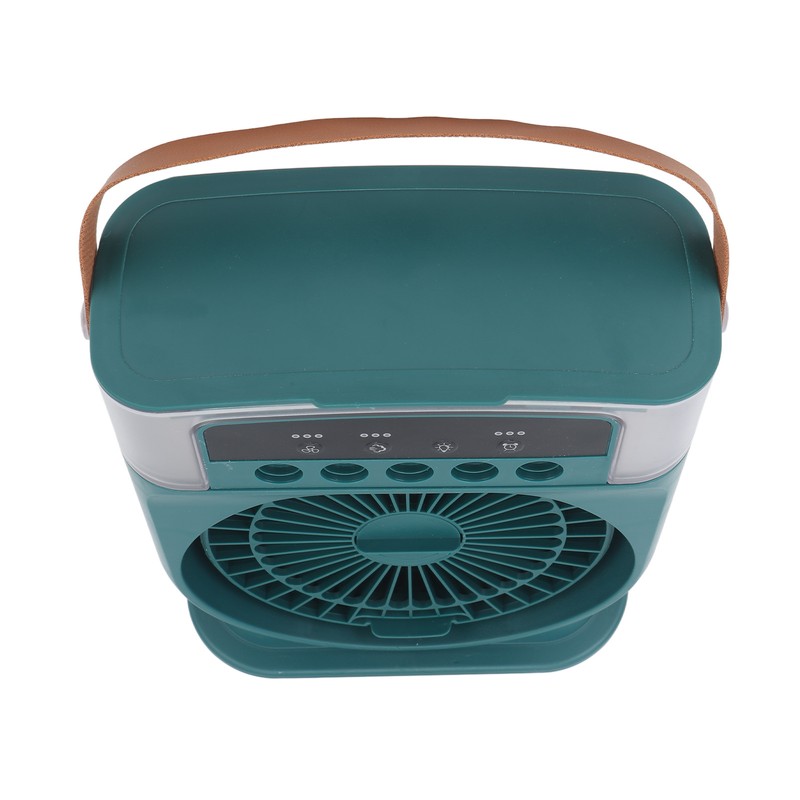 Portable Humidifier Fan with Timer Alarm Function Adjustable 600ml USB